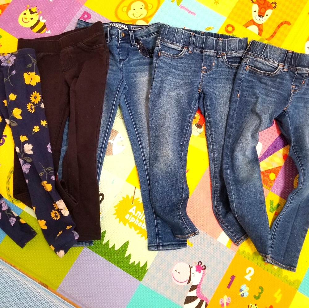 Girl Jeggings Lot